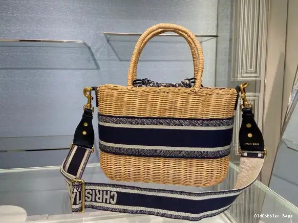 OldCobbler Bags DIRO WICKER BAG BASKET 0501